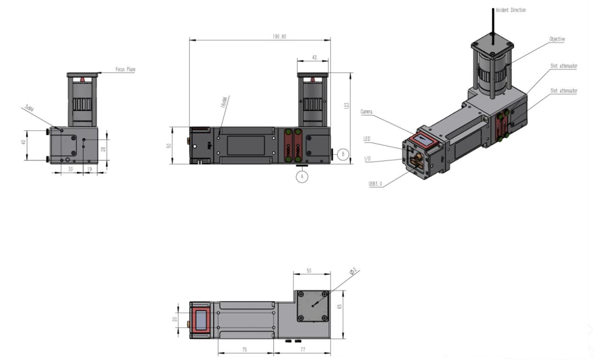 Mechanical outline and mounting dimensions in millimeters