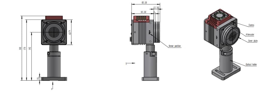 Mechanical outline and mounting dimensions in millimeters
