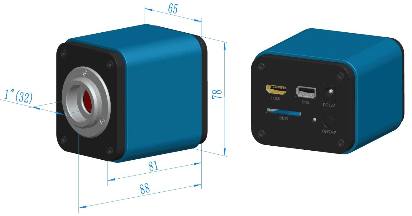 XFCAM1080P DIM