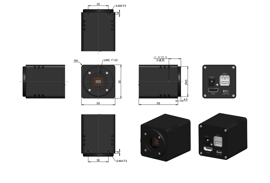 XFCAMTOP_MINI DIM