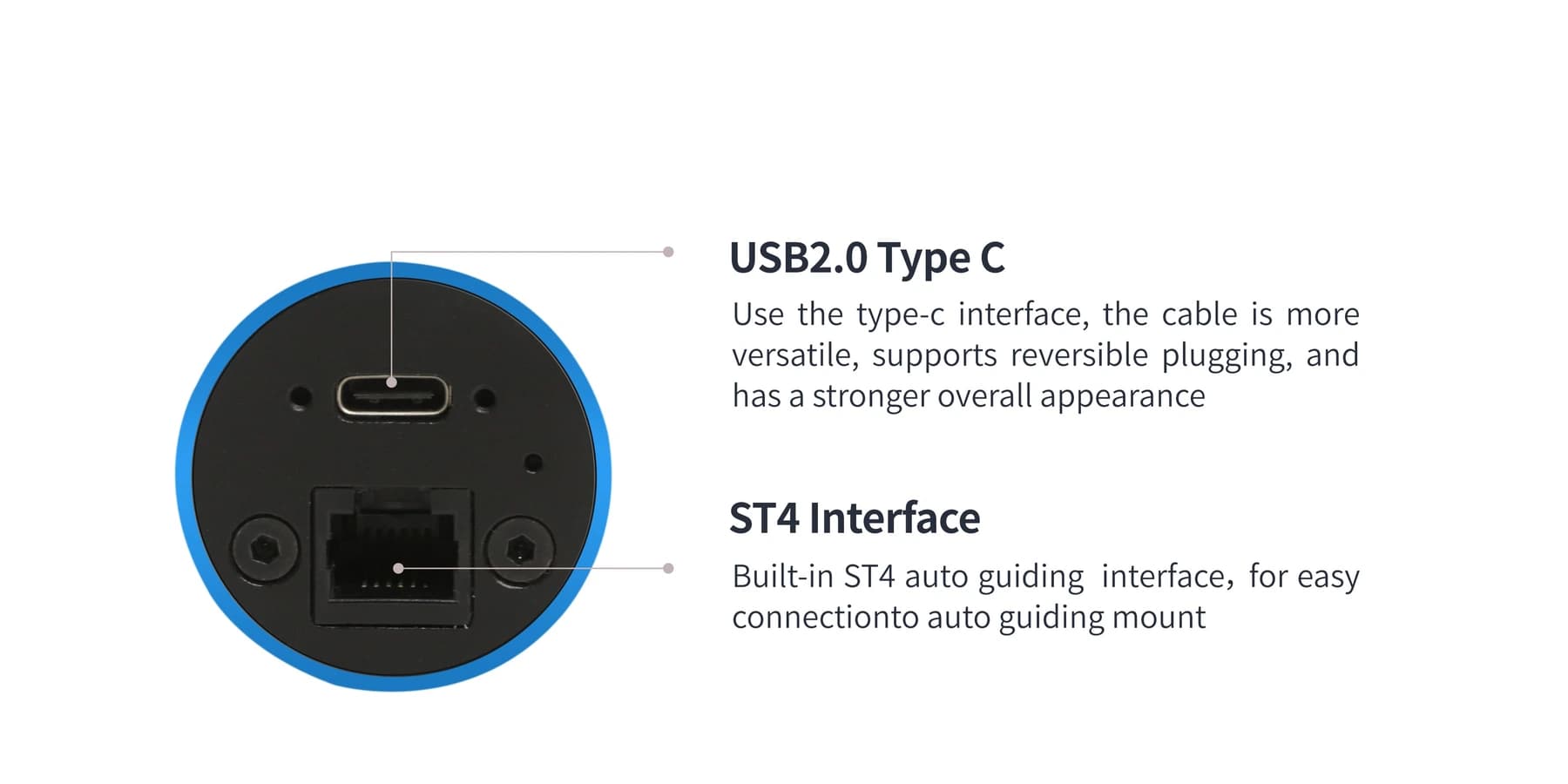 ST4 Guide Interface