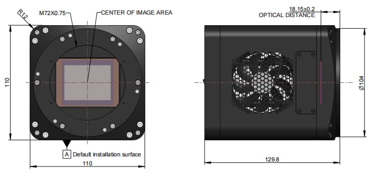 MAX MAX102 outline dimensions