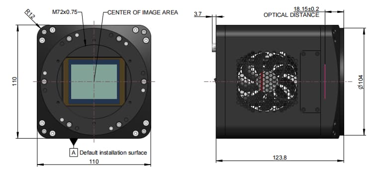 MAX MAX102 outline dimensions