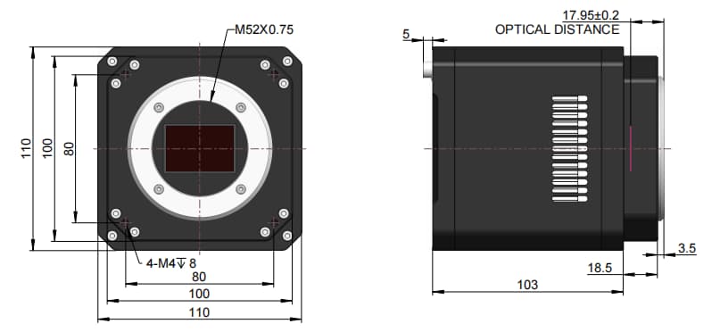 MAX MAX62 / MAX24 outline dimensions