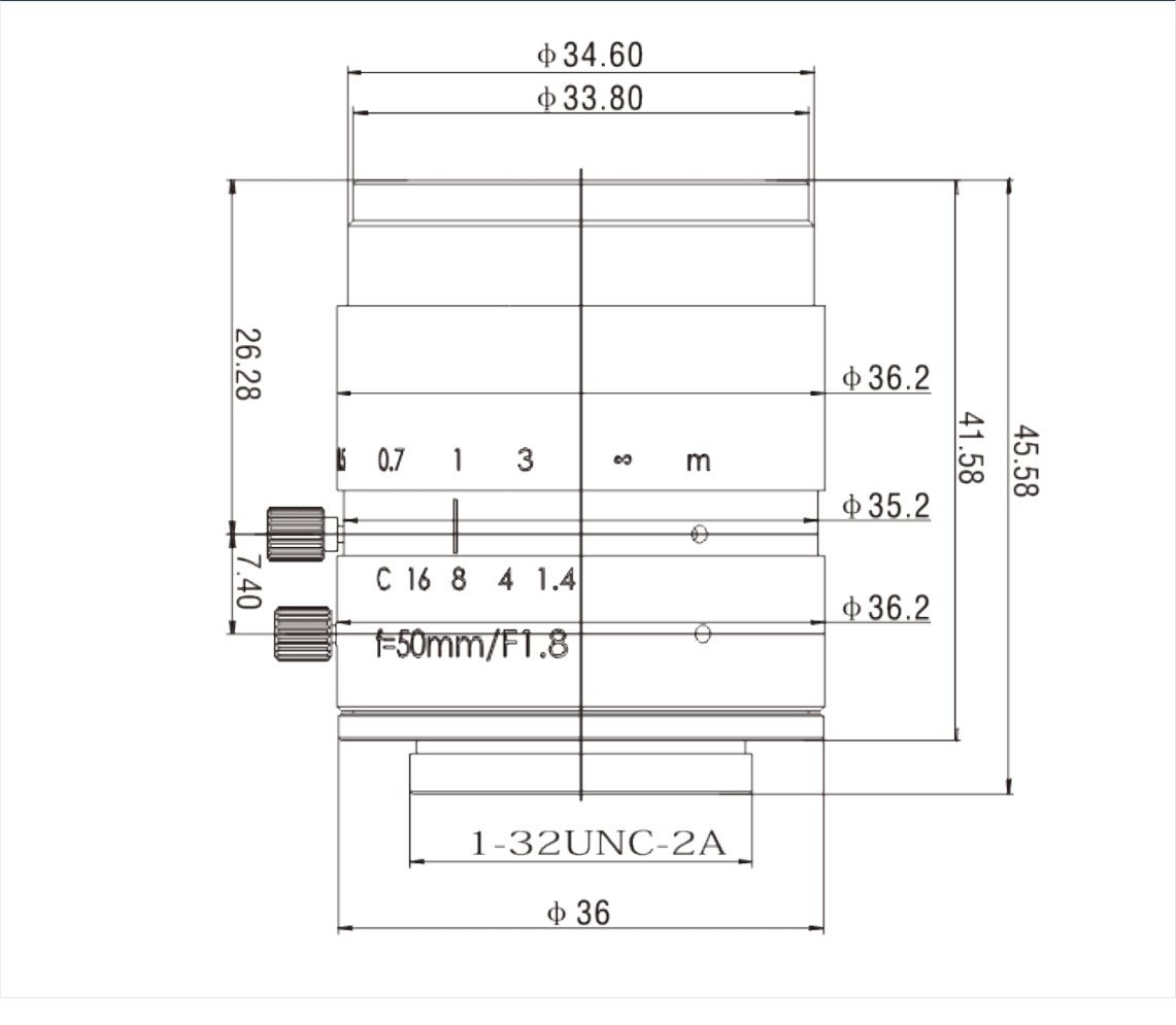 PMS-50MC dimension drawing (mm)
