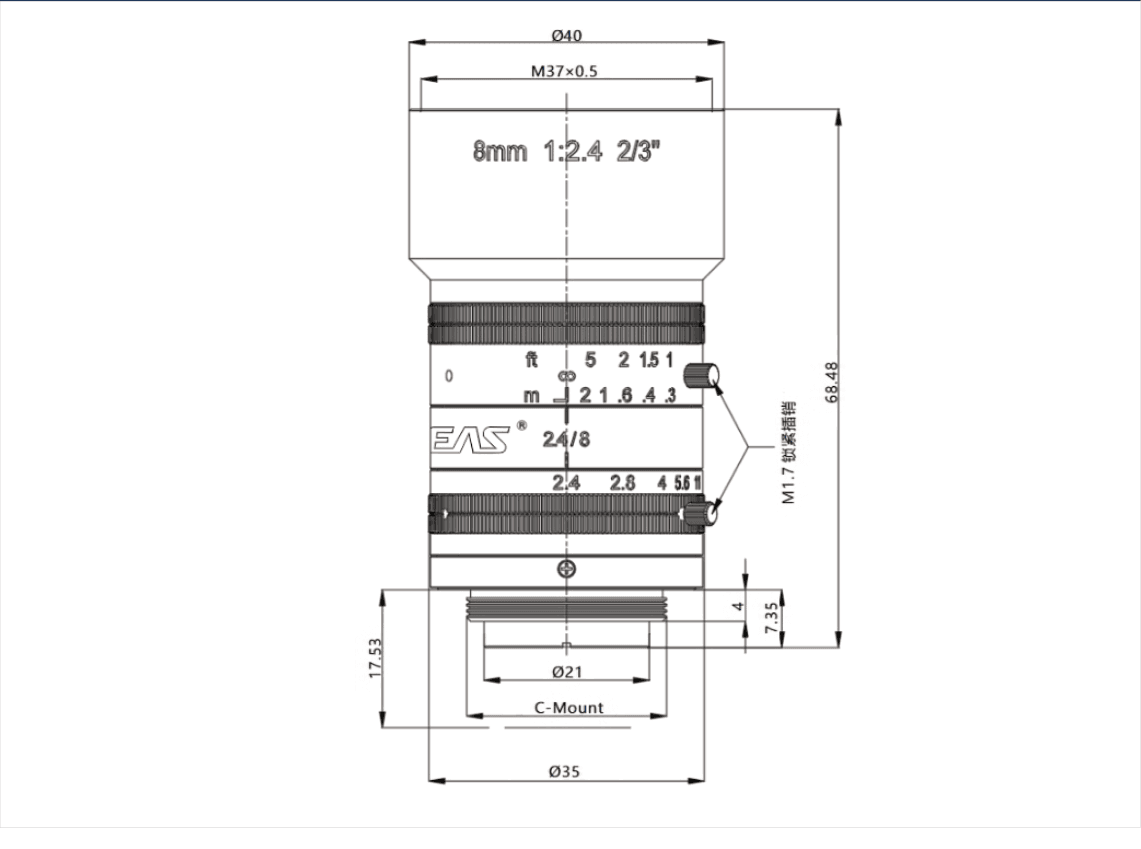 PMS-12MC10M dimension drawing (mm)
