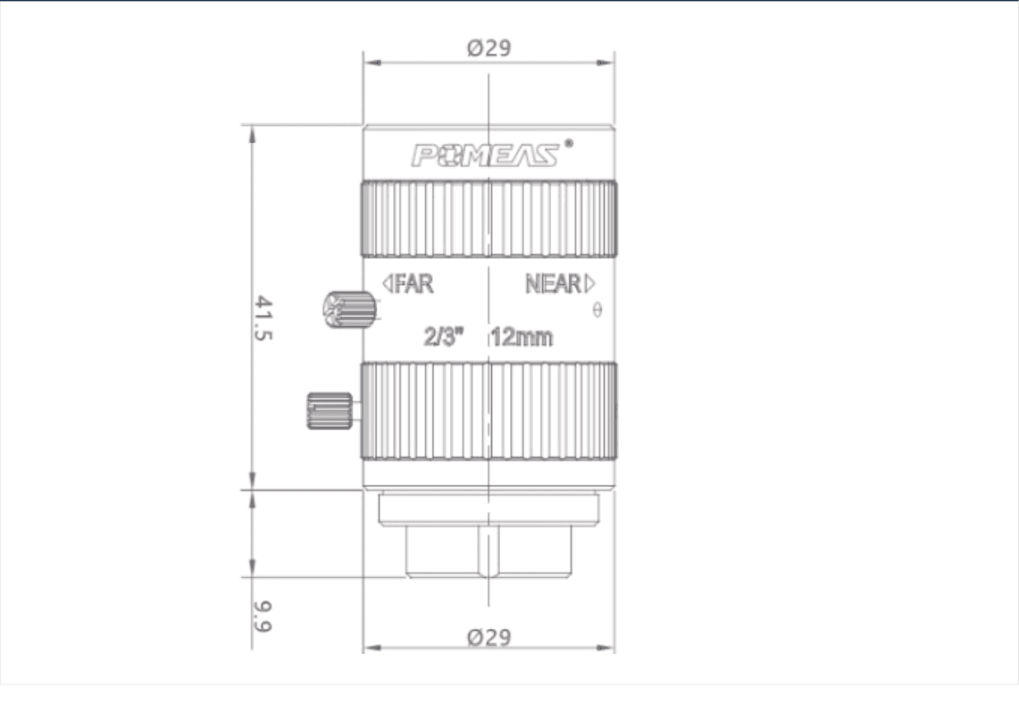 PMS-12MC10M(A) dimension drawing (mm)