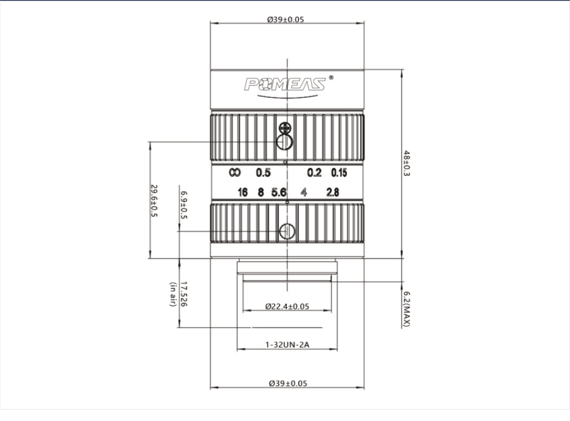 PMS-25VC20M-C dimension drawing (mm)