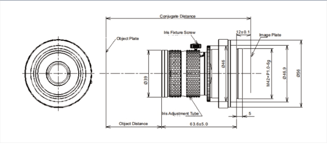 PMS-LLA05-3528M dimension drawing (mm)