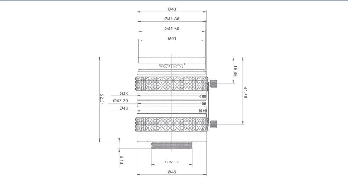 PMS-25LC5M dimension drawing (mm)
