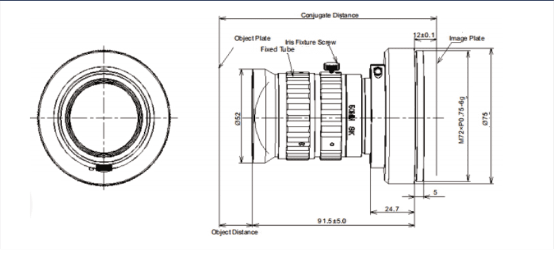 PMS-LLB02-5040M dimension drawing (mm)