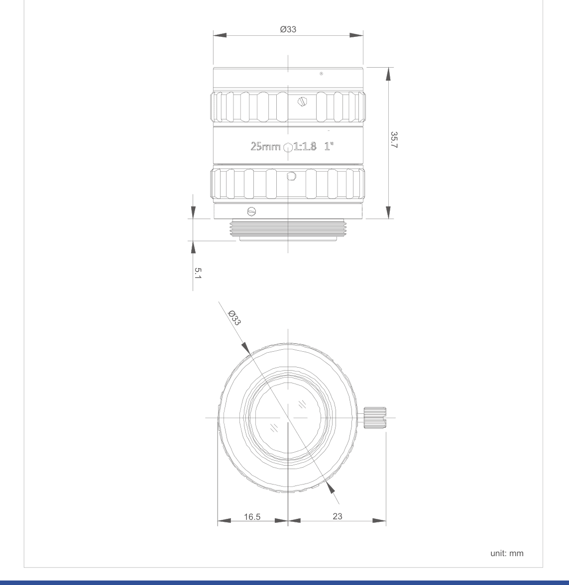 PMS-25LC8M dimension drawing (mm)