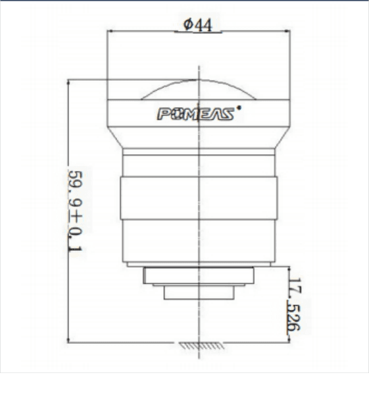 PMS-45JC10M dimension drawing (mm)