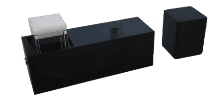 Sample cell for the Raman probe
