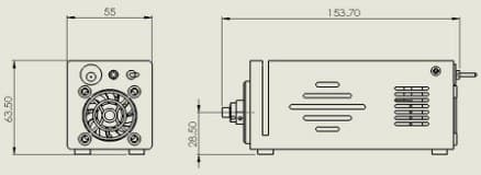 HLS-1000 dimension drawing