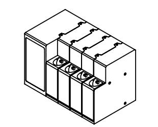 Multi-channel spectrometer isometric drawing