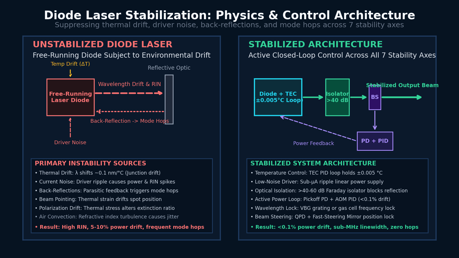 How to stabilize a diode laser