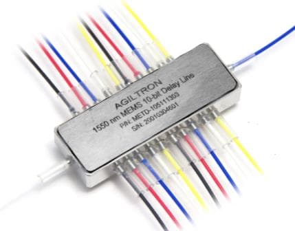 4-10 Bits MEMS Variable Fiber Optical Time Delay Line