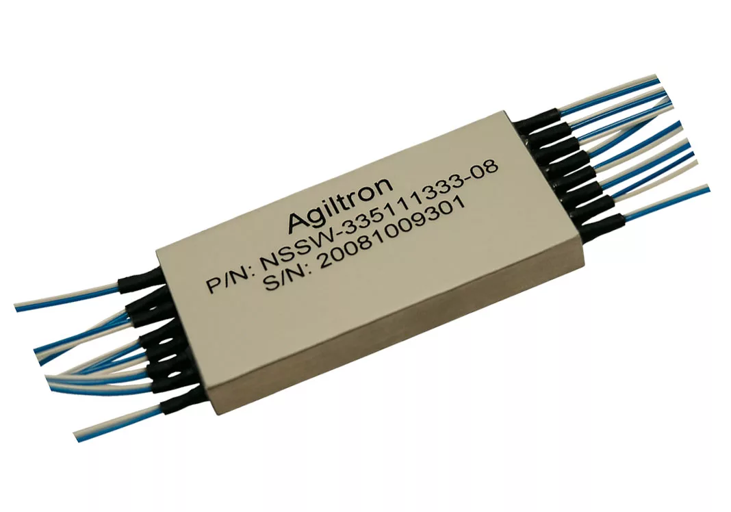 Fiber Optical Switch Array: 100ns,18dB On/Off
