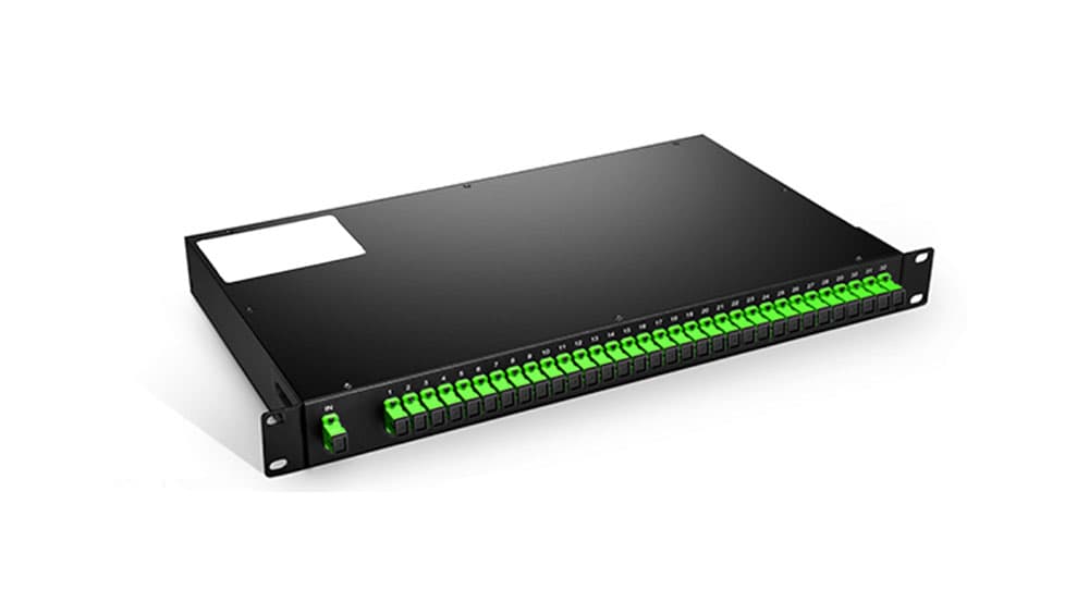 1xN Single Mode PLC Splitter Module & Rack Package
