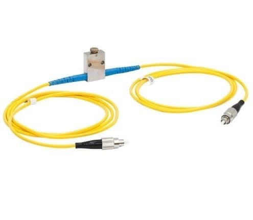 Manual No-Gap Broadband Variable Fiber Optical Attenuator — Low-Loss