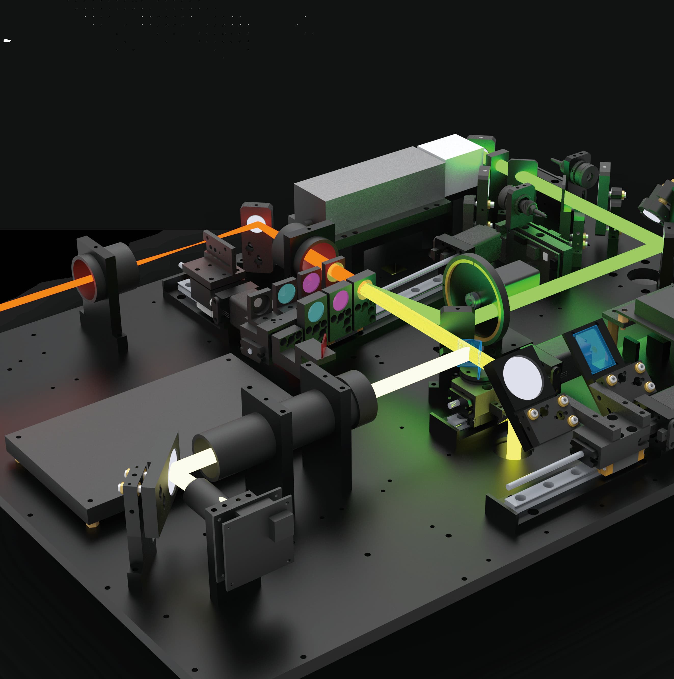 Catalogue internal optical path layout for Finder 930