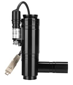 12.5X Motorized Zoom Lens with Coaxial Illumination and 12 mm Fine Focus