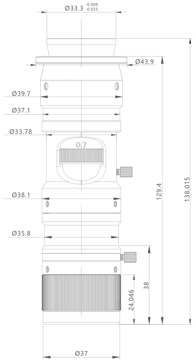 PMS-Z65C-H12 dimension drawing