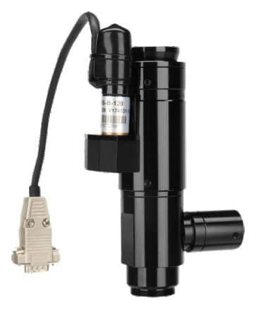 6.5X Motorized Zoom Lens with Coaxial Illumination, 80 mm Working Distance