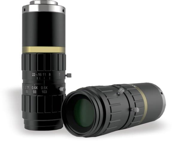 PMS-LZME-0510M Telecentric Macro Zoom Lens, 0.5× to 1.0×
