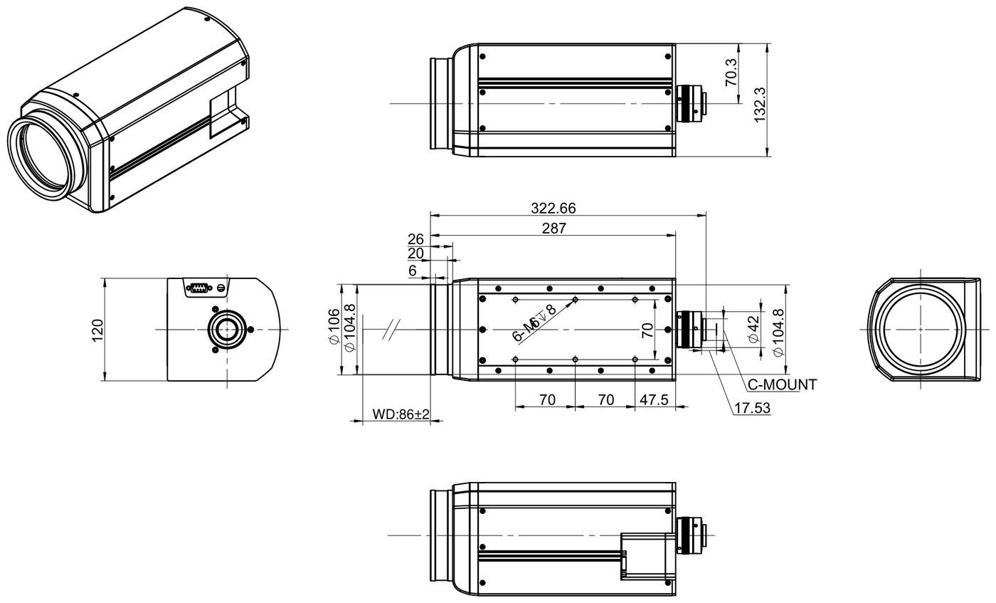 PMS-ZT0220-A dimension drawing