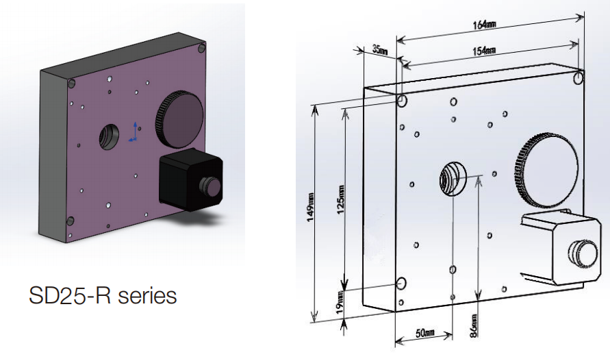 SD25 Series Motorised Filter Wheels